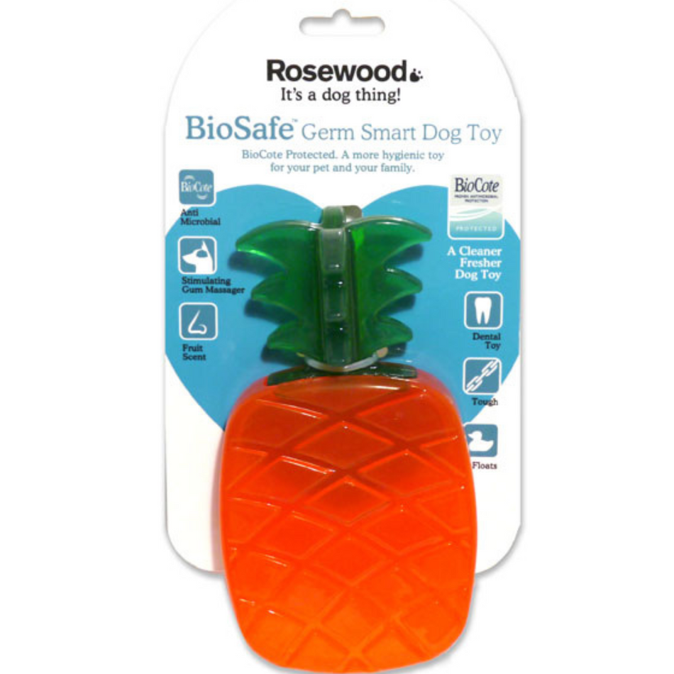 Rosewood Pineapple Biosafe Toy