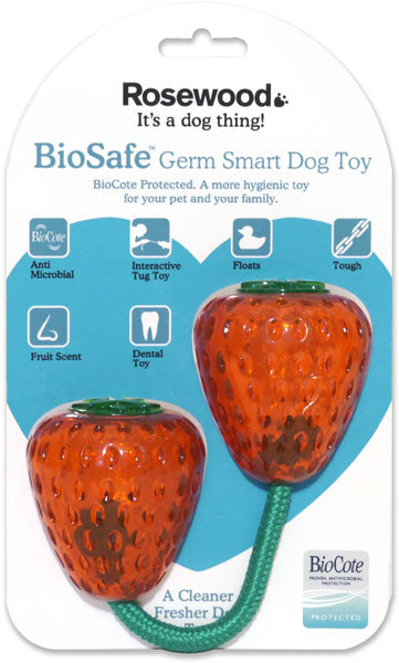 Rosewood Strawberry Biosafe Toy