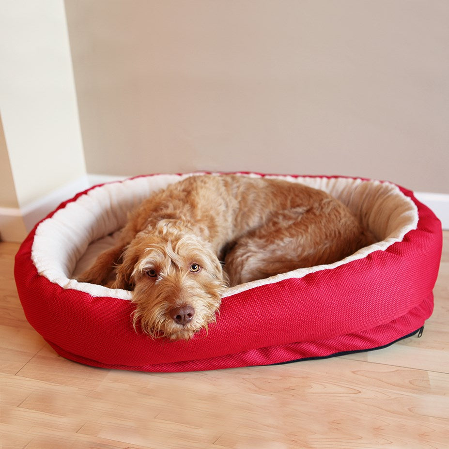Rosewood Red Orthopedic Bed (5 sizes available)