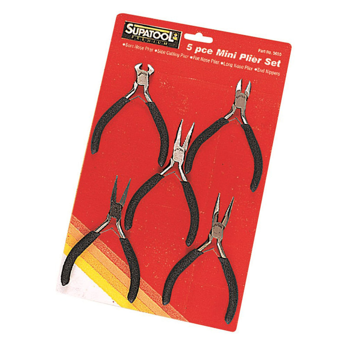 Kincrome Mini Pliers Set 5 Piece 150mm (6")