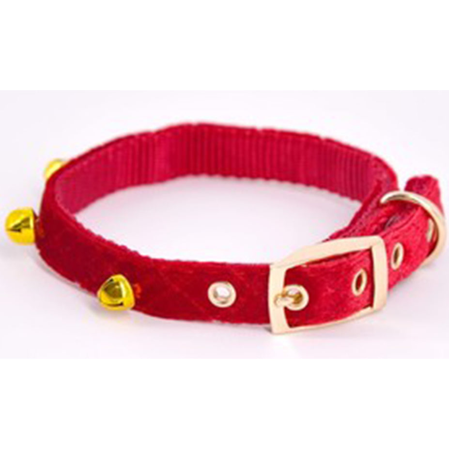 Dog Dazzlers Valet Argyle Collar With Bell (3 sizes available)