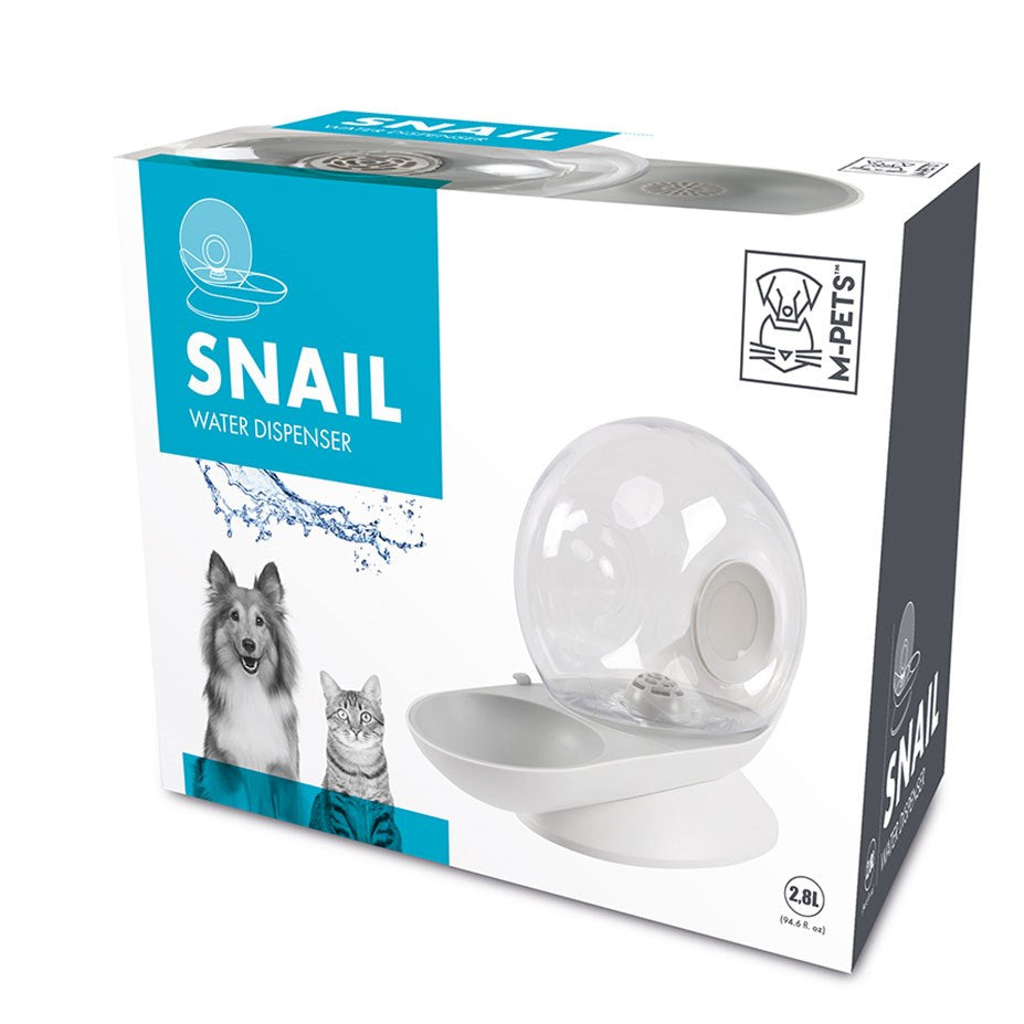 M-PETS Snail Water Dispenser 2800 ml