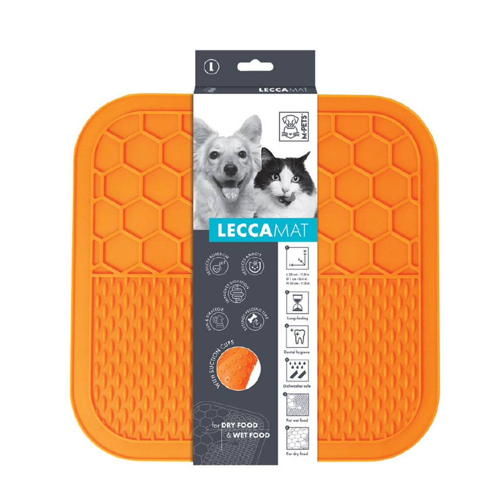 M-PETS Lecca Mat Orange (2 sizes available)