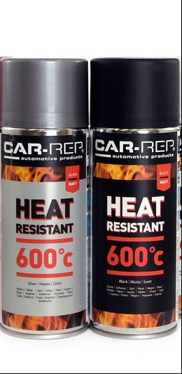 Car-Rep Heat Resistant 600*C 400ml (2x Colours Available)