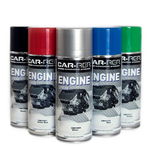 Car-Rep Engine Spraypaint 400ml (5x Colours Available)