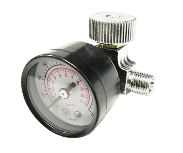 Air Regulator With Gauge 1/4"