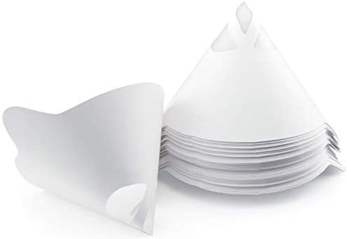 Conical Filter Box Paper Cone Filter 125 Micron - Box of 250 - Oz General Store