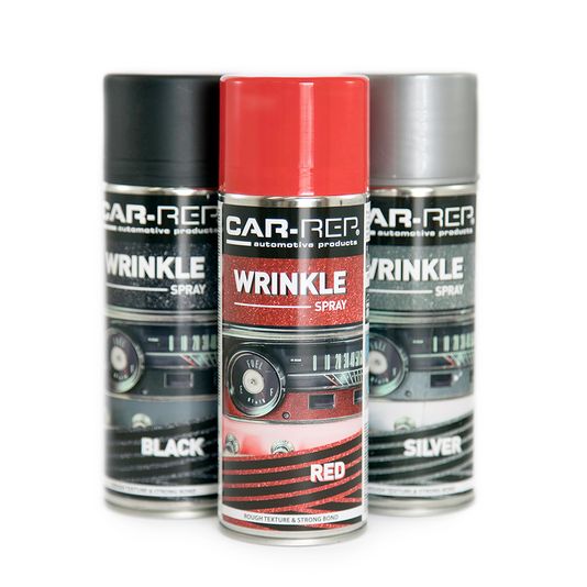 Car-Rep Wrinkle Spray Paint 400ml (3x Colours Available)