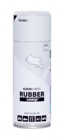 Car-Rep RUBBERcomp Removable Rubber Sprays 400ml - White