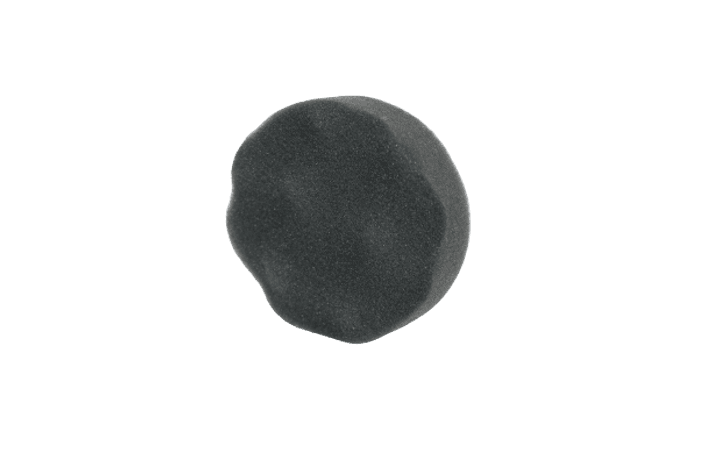 GRP 75 x 25mm Waffle Foam Hook and Loop Pad - black