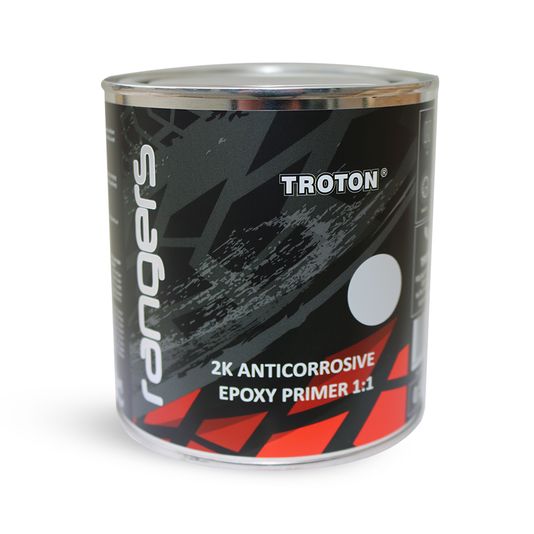 Troton Rangers 2K Epoxy Primer/Hardener GREY 1:1 (2x Sizes | 2x Variants Available)