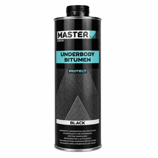 Master Spray On Underbody Bitumen BLACK 1Lt