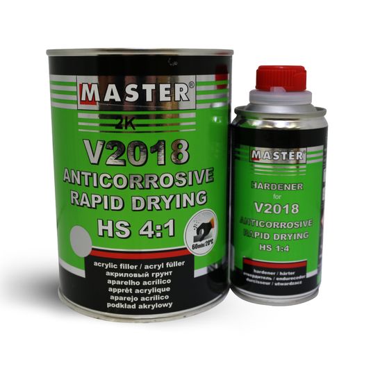 Master V2018 Rapid Drying HS Primer 1L (3 Colours Available)