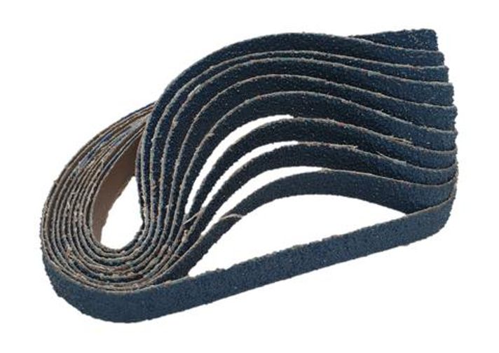 Smirdex Sanding Belts Zirconia 20mm - Pack of 10 (3 Grit Sizes Available)