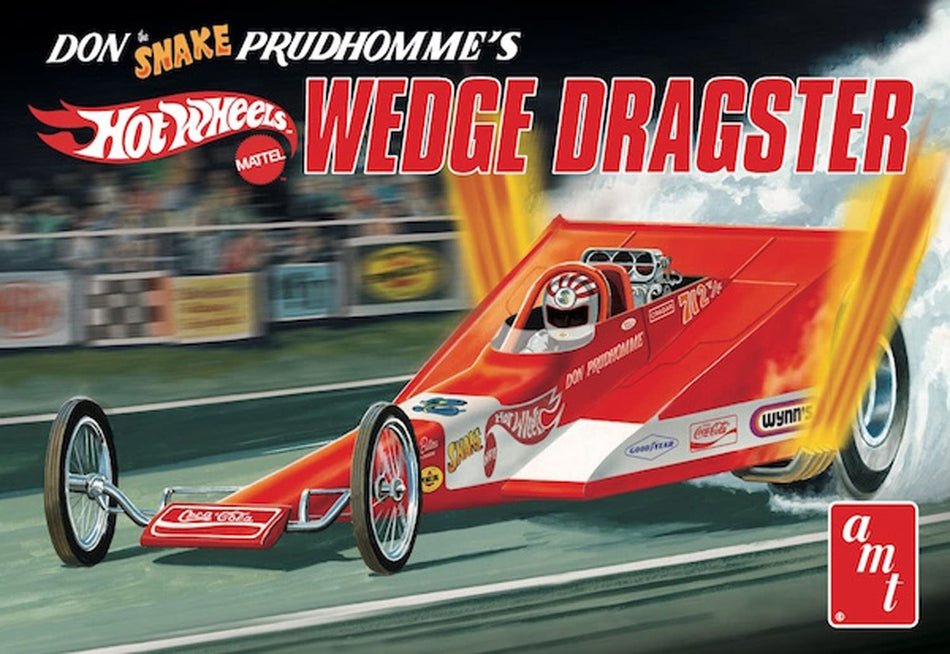AMT 1/25 Coca-Cola Don Snake Prudhomme Wedge Dragster