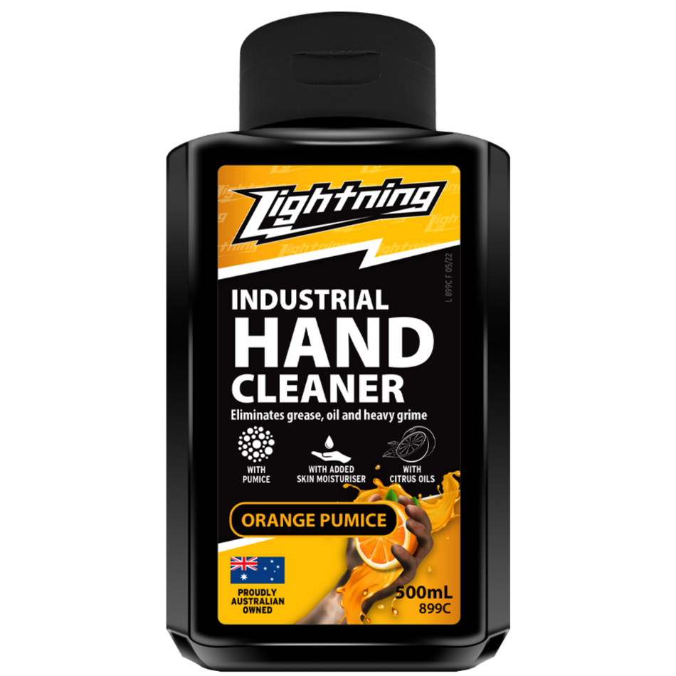 Lightning L/Orange Pumice Hand Cleaner (4 Sizes Available)