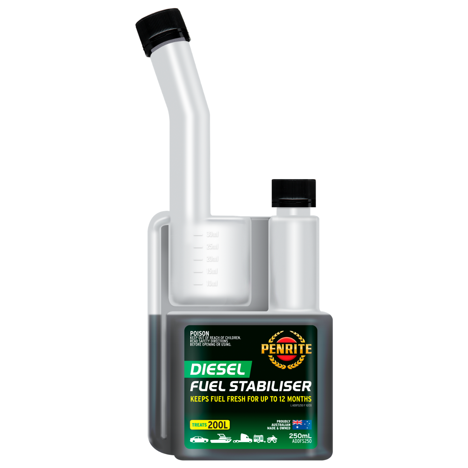 Penrite Diesel Fuel Stabiliser 250mL - Oz General Store