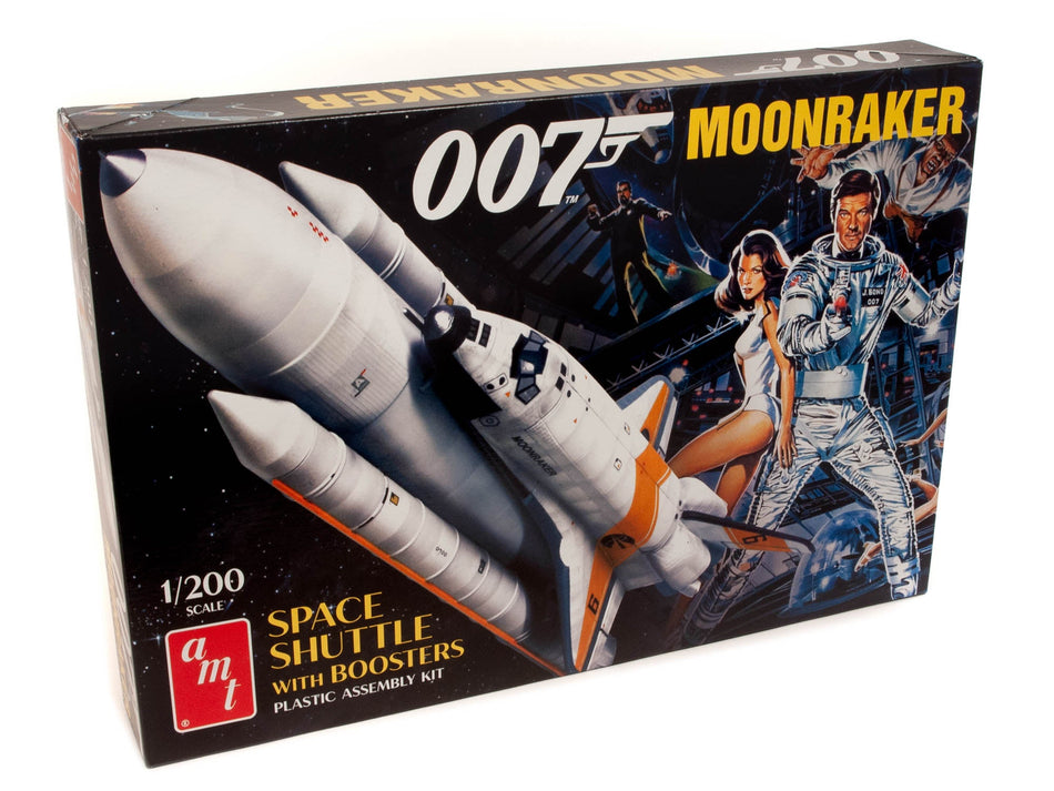 AMT1208 Moonraker Shuttle W/Boosters -Jam 1:200 Scale Model Kit