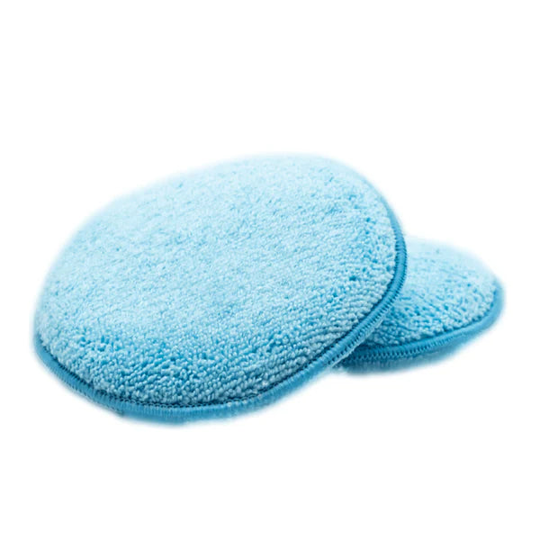 Mirch "AQUA" Round Microfibre Applicator (3 Pack Sizes Available)