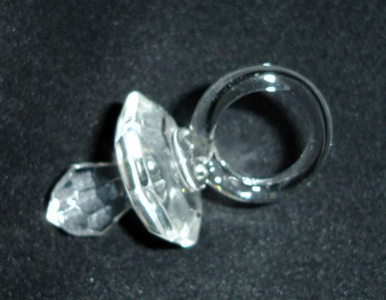 Clear Crystal Nipple 5.6x2.6cm