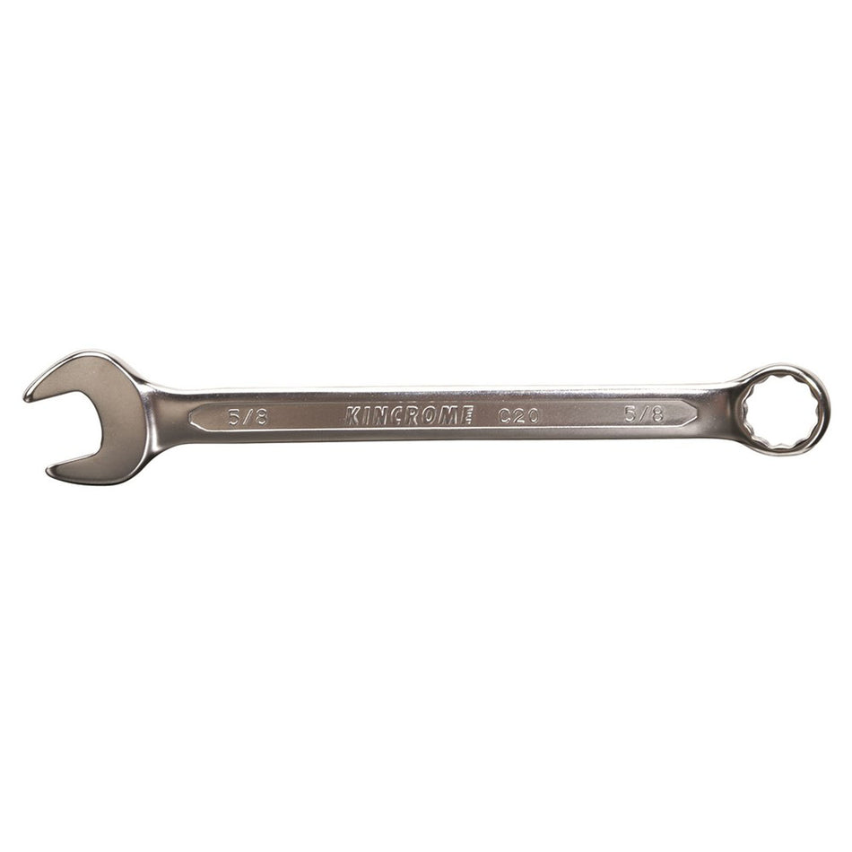 Kincrome Jumbo Combination Spanner (Imperial - Mirror Polish Finish) (11 Sizes Available)