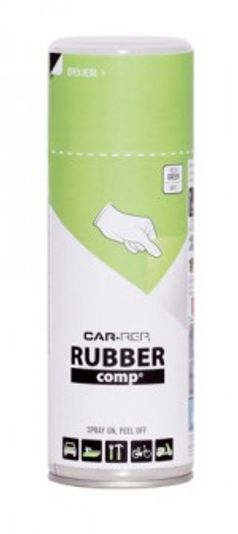 Car-Rep RUBBERcomp Removable Rubber Sprays 400ml - Neon Green