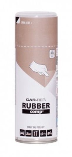 Car-Rep RUBBERcomp Removable Rubber Sprays 400ml - Beige Matt