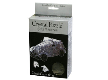 3D Black Classic Car Crystal Puzzle