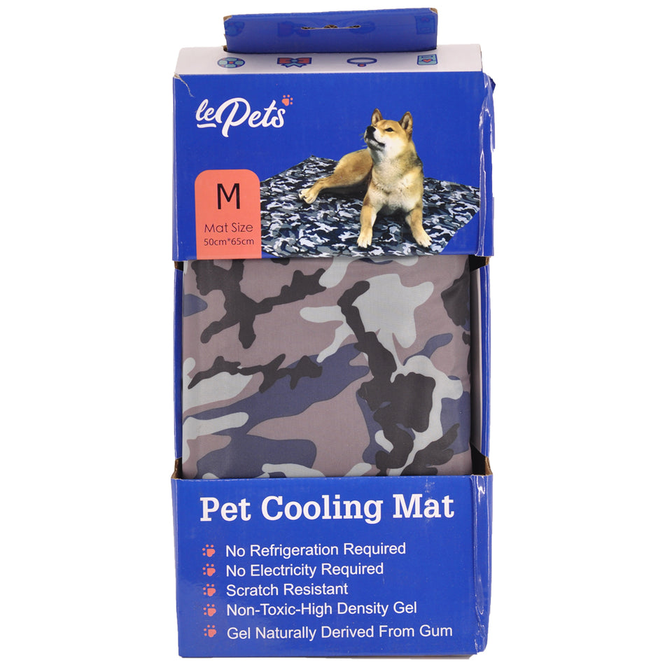 Lepets Pet Cooling Mats Camo (3 sizes available)