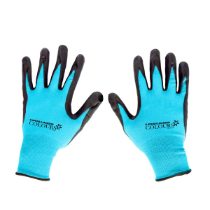 Colours Gardening Gloves Blue
