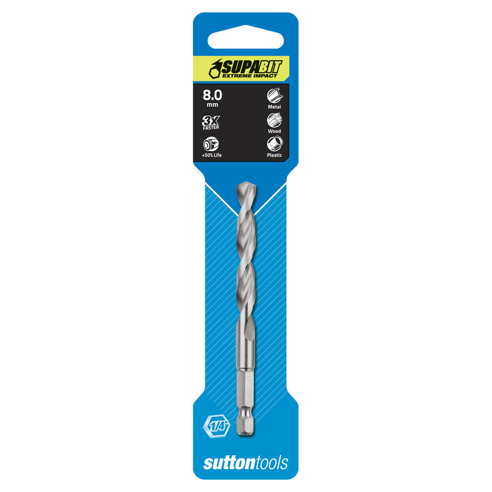 Sutton Impact Drills HSS-Supabit