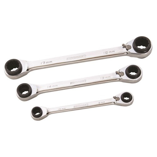 DOUBLE RING 12-IN-3 GEAR SPANNER SET 3 PIECE 1