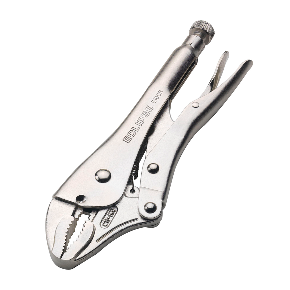 CLEARANCE- Eclipse Locking Plier Curved Jaw  (2 Sizes Available)