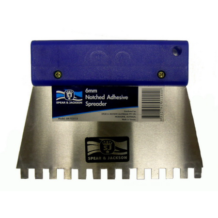 Notched Adhesive Spreader