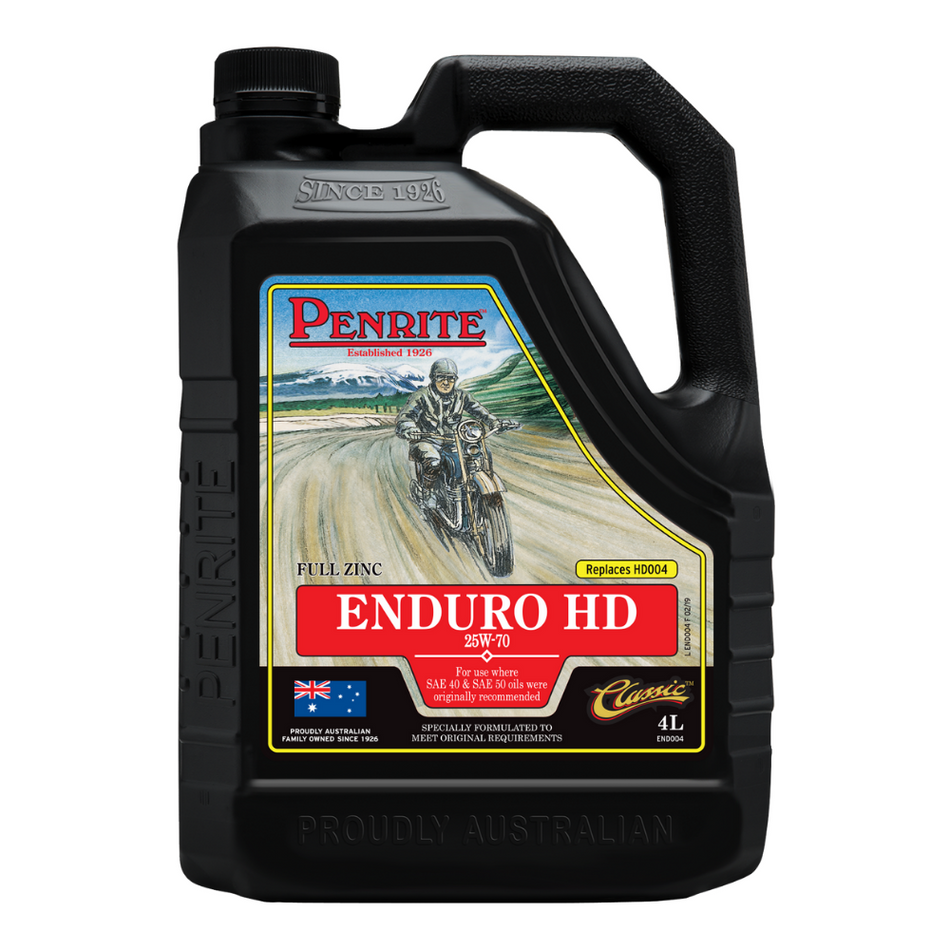 Penrite Enduro HD 25W-70 (Mineral) 4L END004