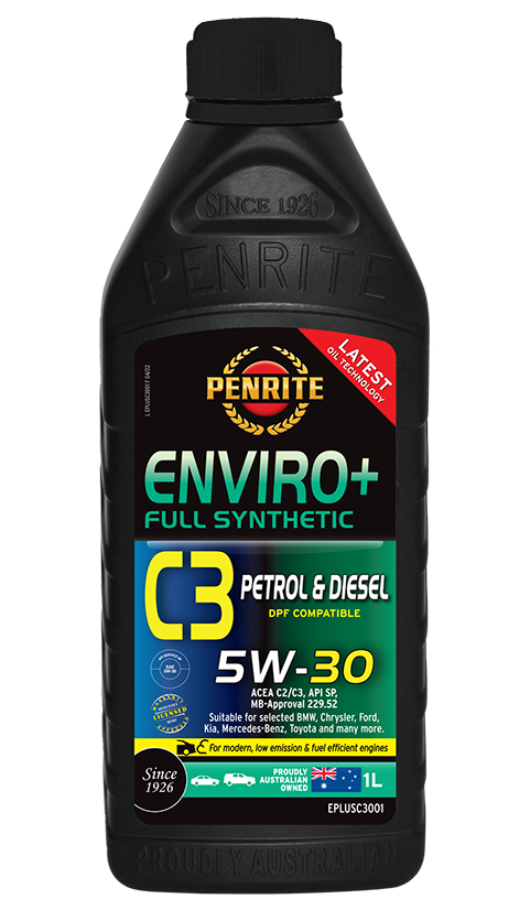 Penrite Enviro+ C3 5W-30 (FULL SYN) (6 Sizes Available)
