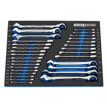 EVA TRAY GEAR SPANNERS 30 PIECE