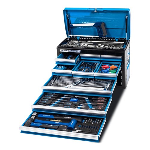 EVOLUTION TOOL CHEST 172 PIECE 9 DRAWER 14, 38 & 12 DRIVE 1