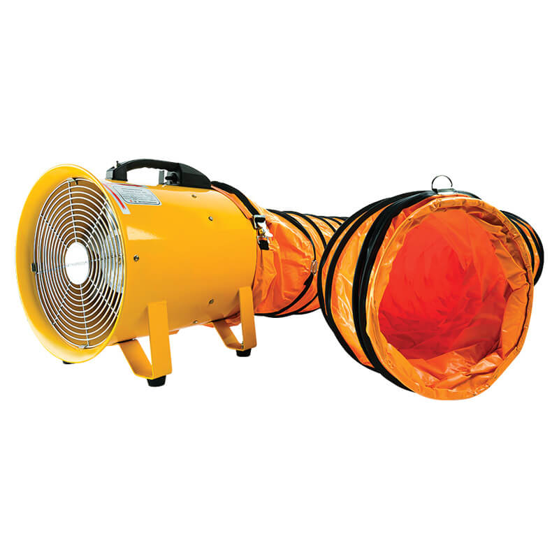 Dynabreeze Industrial Fans - Power Fan Hose 200mm X 5 Metres