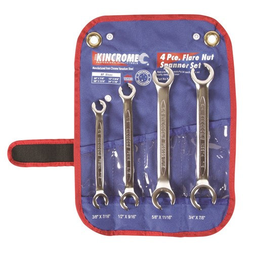 FLARE NUT SPANNER SET 4 PIECE 1