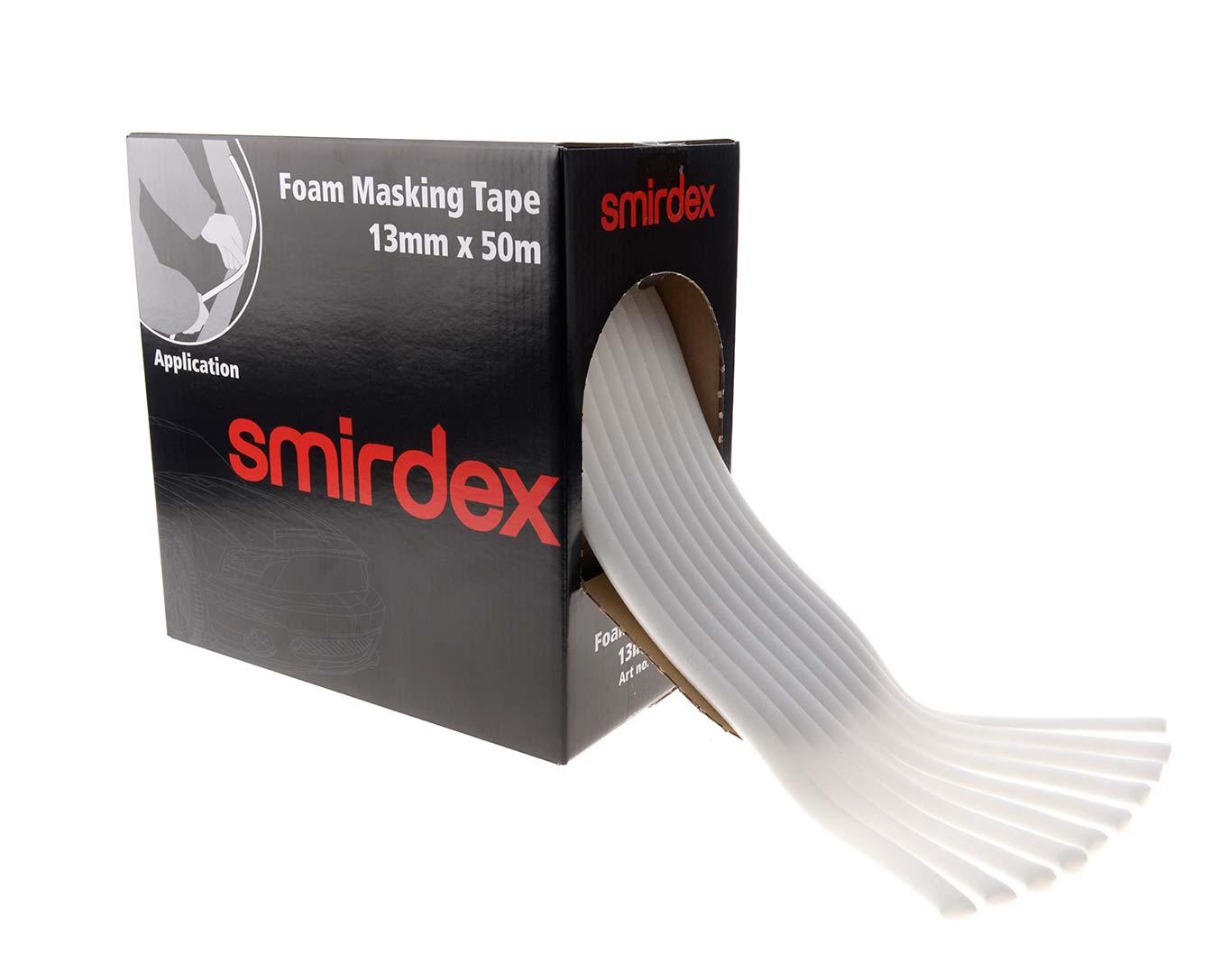Foam Masking Tape 13mm x 50mt Smirdex