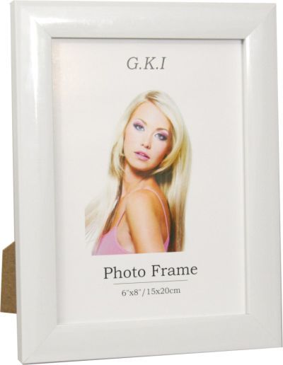 PPF Flat White Photo Frame - (13 Sizes Available)