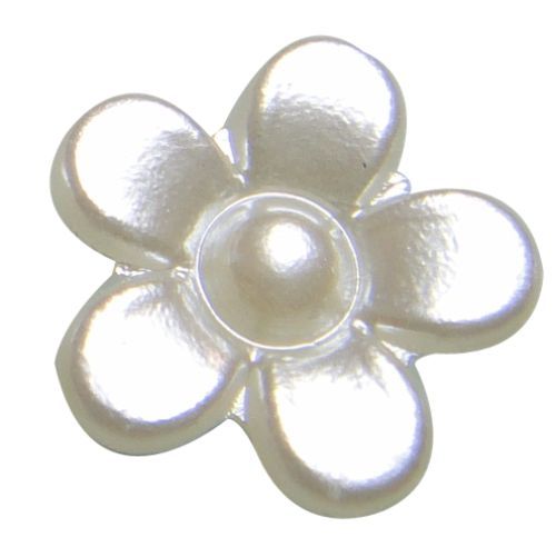Decorative Flower Pearl Accessories 10mm(D) 11g/pk approx 110pcs