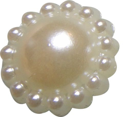 Decorative Pearl Accessories 12.5mm(D) 25g/pk approx 80pcs
