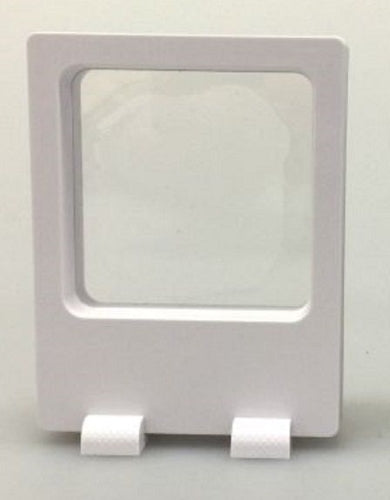 Display Box and Stand White 11x13cm
