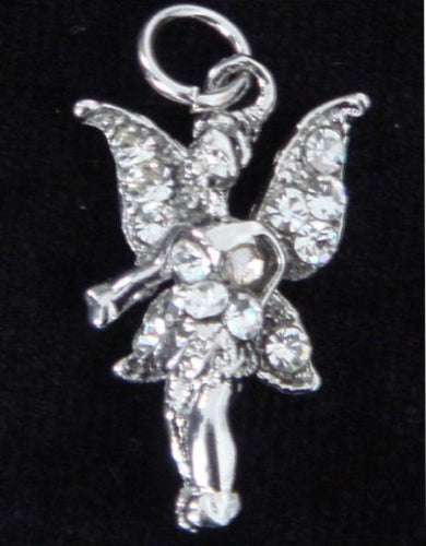 Decorative Diamante Fairy Charm, 2.4x1.6cm