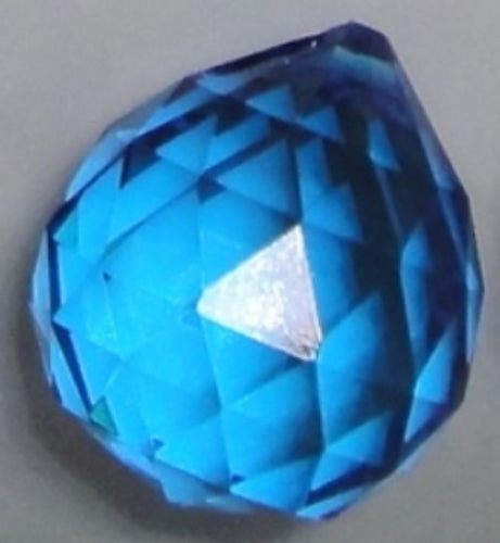 Water Blue Crystal Ball 3cm (DISCONTINUED)