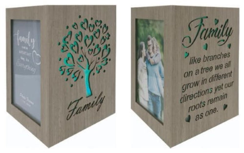 Lighting Up LED Photo Frame 2 of 6" x 4", Batteries Are Not Included (2 Styles Available)
