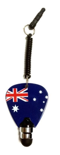 Mini Touch Screen with Chain, Australian Flag Pattern