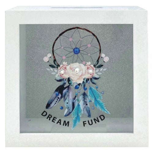 Dream MDF Money Box, 19x19x7.5cm